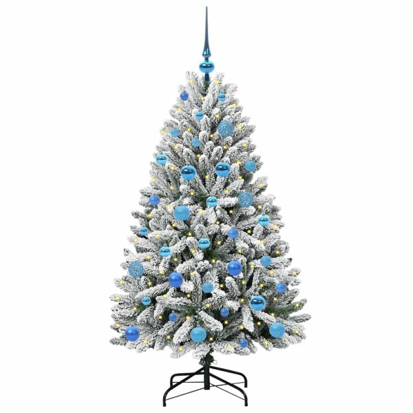 Árbol de Navidad artificial Verde y 150 cm PVC y Metal M 3