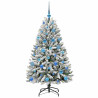 Árbol de Navidad artificial Verde y 150 cm PVC y Metal 3