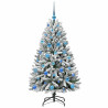 Árbol de Navidad artificial Verde y 150 cm PVC y Metal 4