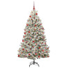 Árbol de Navidad artificial Verde y 180 cm PVC y Metal 3