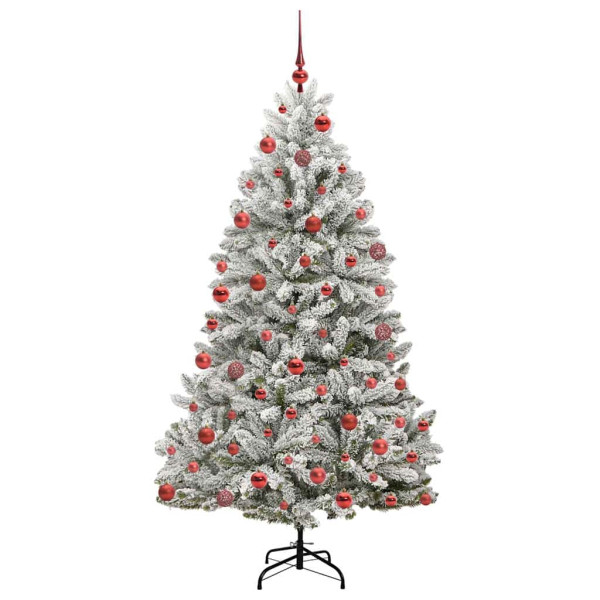 Árbol de Navidad artificial Verde y 180 cm PVC y Metal M 4