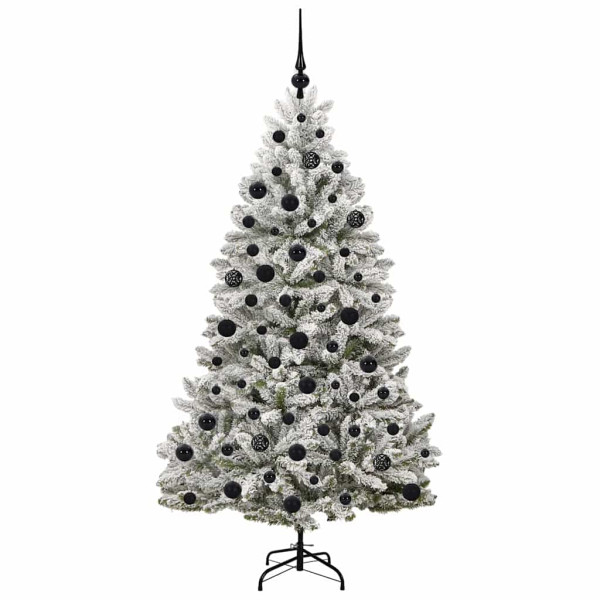 Árbol de Navidad artificial Verde y 180 cm PVC y Metal M 4