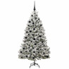 Árbol de Navidad artificial Verde y 180 cm PVC y Metal 4