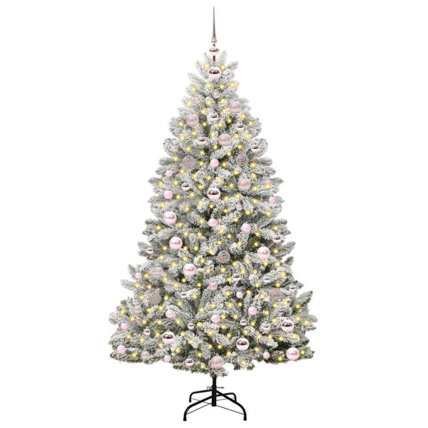 Árbol de Navidad artificial Verde y 180 cm PVC y Metal M 3