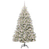 Árbol de Navidad artificial Verde y 180 cm PVC y Metal 3
