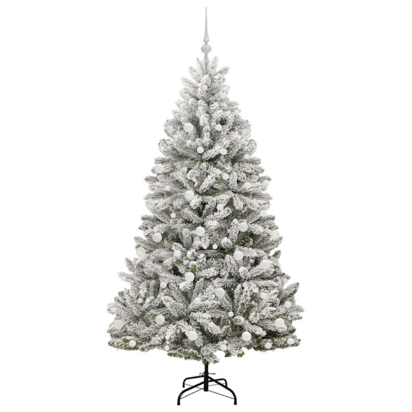 Árbol de Navidad artificial Verde y 180 cm PVC y Metal M 4