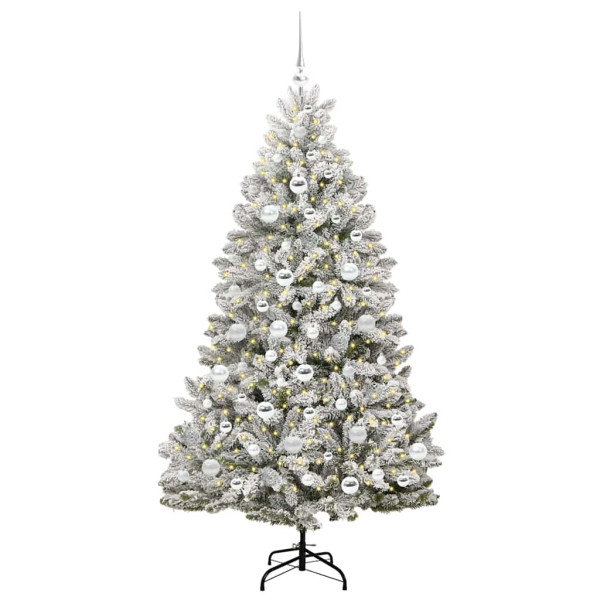Árbol de Navidad artificial Verde y 180 cm PVC y Metal M 3