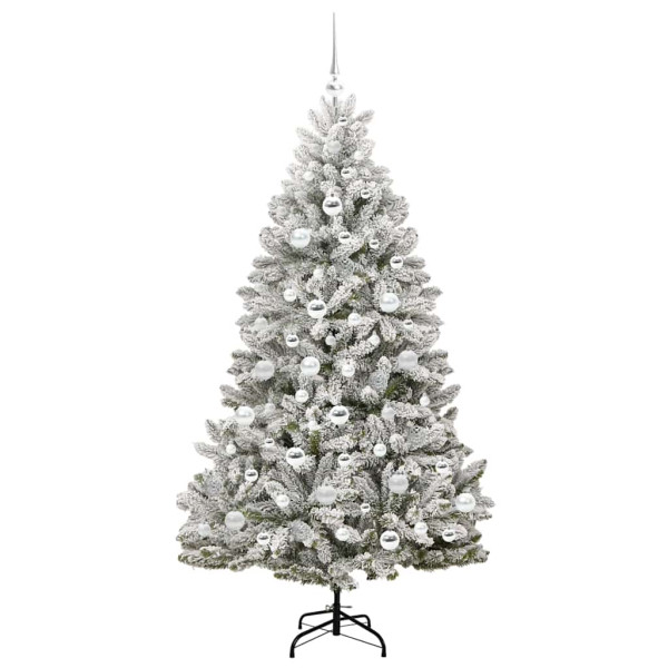 Árbol de Navidad artificial Verde y 180 cm PVC y Metal M 4