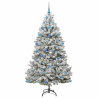 Árbol de Navidad artificial Verde y 180 cm PVC y Metal 4
