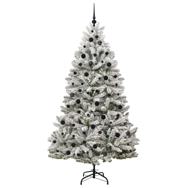 Árbol de Navidad artificial Verde y 210 cm PVC y Metal M 4