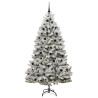 Árbol de Navidad artificial Verde y 210 cm PVC y Metal 4