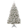 Árbol de Navidad artificial Verde y 210 cm PVC y Metal 3