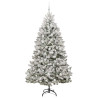 Árbol de Navidad artificial Verde y 210 cm PVC y Metal 4