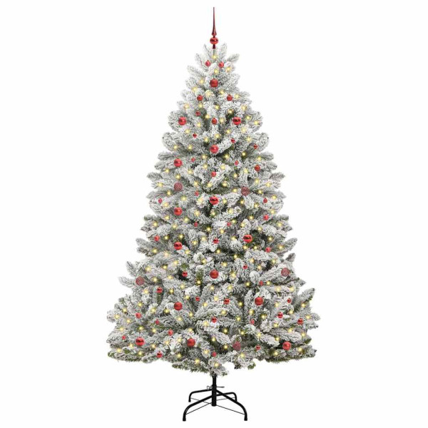 Árbol de Navidad artificial Verde y 240 cm PVC y Metal M 3