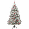 Árbol de Navidad artificial Verde y 240 cm PVC y Metal 4