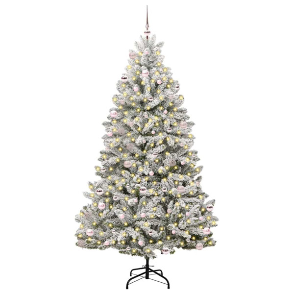 Árbol de Navidad artificial Verde y 240 cm PVC y Metal M 3