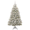 Árbol de Navidad artificial Verde y 240 cm PVC y Metal 3