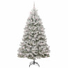 Árbol de Navidad artificial Verde y 240 cm PVC y Metal 4