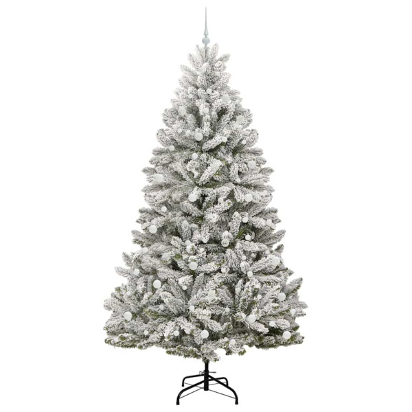 Árbol de Navidad artificial Verde y 240 cm PVC y Metal M 3