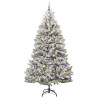 Árbol de Navidad artificial Verde y 240 cm PVC y Metal 3