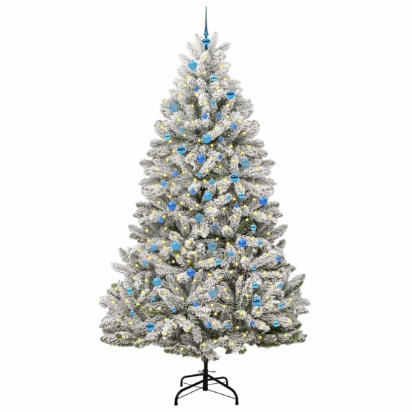 Árbol de Navidad artificial Verde y 240 cm PVC y Metal M 2