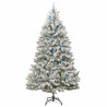 Árbol de Navidad artificial Verde y 240 cm PVC y Metal 2