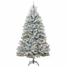 Árbol de Navidad artificial Verde y 240 cm PVC y Metal 3