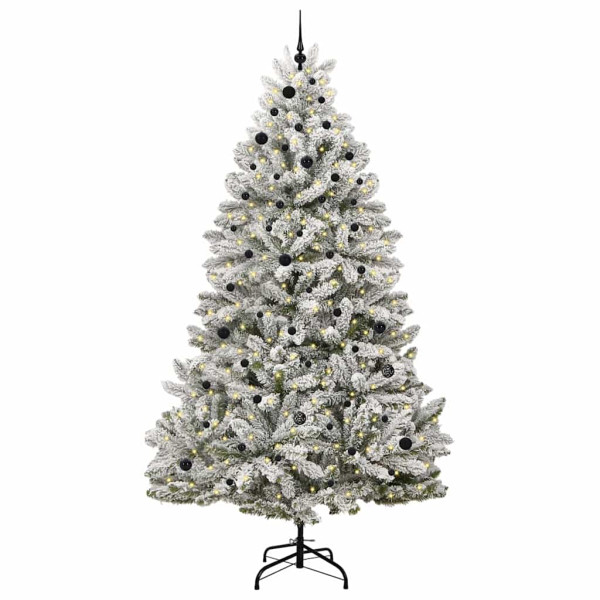 Árbol de Navidad artificial Verde y 270 cm PVC y Metal M 3