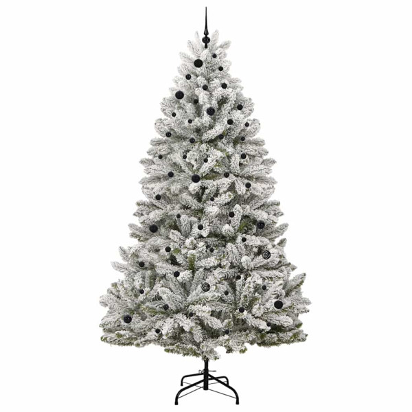 Árbol de Navidad artificial Verde y 270 cm PVC y Metal M 4