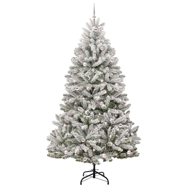 Árbol de Navidad artificial Verde y 270 cm PVC y Metal M 4