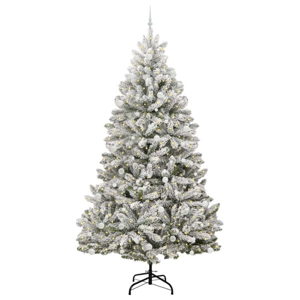 Árbol de Navidad artificial Verde y 270 cm PVC y Metal M 3