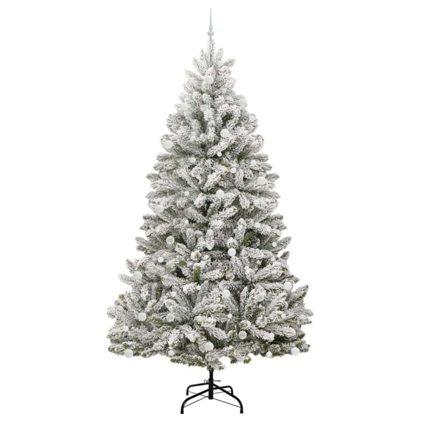 Árbol de Navidad artificial Verde y 270 cm PVC y Metal M 4