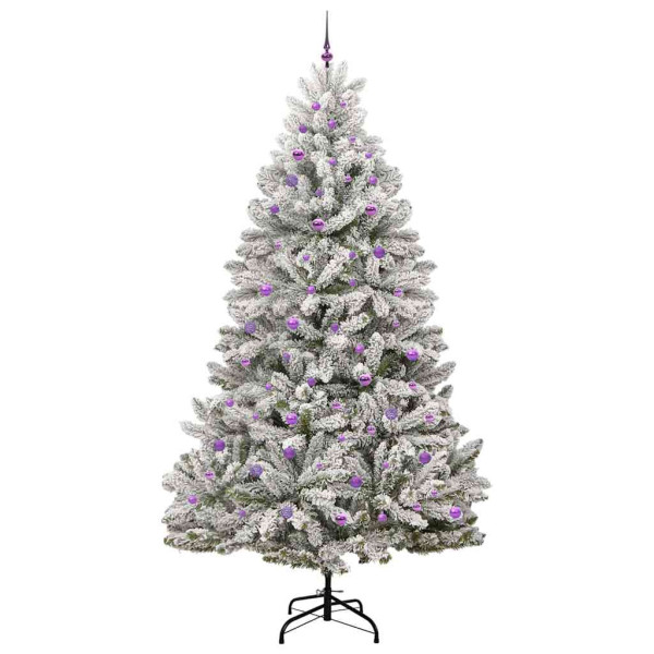 Árbol de Navidad artificial Verde y 270 cm PVC y Metal M 4