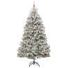 Árbol de Navidad artificial Verde y 300 cm PVC y Metal 3