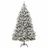 Árbol de Navidad artificial Verde y 300 cm PVC y Metal 4