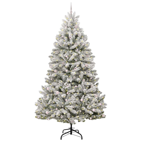 Árbol de Navidad artificial Verde y 300 cm PVC y Metal M 3