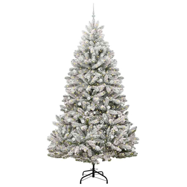 Árbol de Navidad artificial Verde y 300 cm PVC y Metal M 3