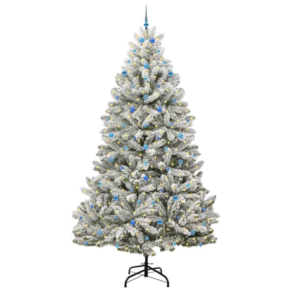 Árbol de Navidad artificial Verde y 300 cm PVC y Metal M 3