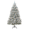 Árbol de Navidad artificial Verde y 300 cm PVC y Metal 4