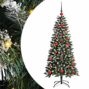 Árbol de Navidad artificial con 150 LED Verde 50 x 50 x 120 cm H