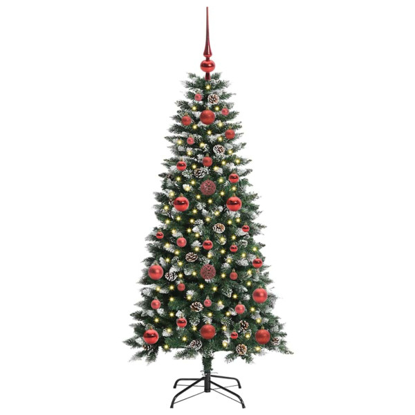 Árbol de Navidad artificial con 150 LED Verde 50 x 50 x 120 cm M 3