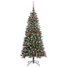 Árbol de Navidad artificial con 150 LED Verde 50 x 50 x 120 cm 3