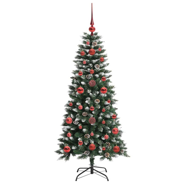 Árbol de Navidad artificial con 150 LED Verde 50 x 50 x 120 cm M 4