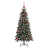 Árbol de Navidad artificial con 150 LED Verde 50 x 50 x 120 cm 4