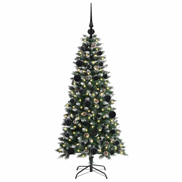 Árbol de Navidad artificial con 150 LED Verde 50 x 50 x 120 cm M 3