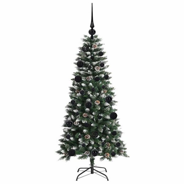 Árbol de Navidad artificial con 150 LED Verde 50 x 50 x 120 cm M 4