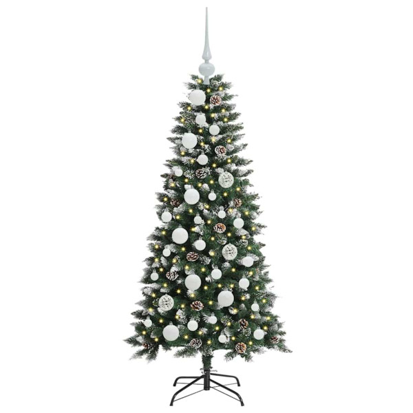 Árbol de Navidad artificial con 150 LED Verde 50 x 50 x 120 cm M 3