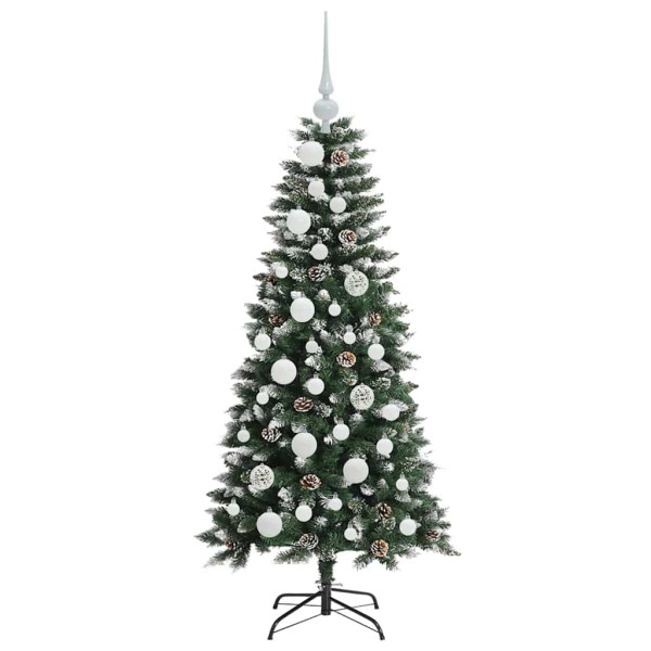 Árbol de Navidad artificial con 150 LED Verde 50 x 50 x 120 cm M 4