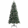 Árbol de Navidad artificial con 150 LED Verde 50 x 50 x 120 cm 5