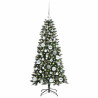 Árbol de Navidad artificial con 150 LED Verde 50 x 50 x 120 cm 3